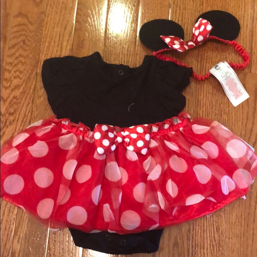 Minnie Disney set size 3-6 months